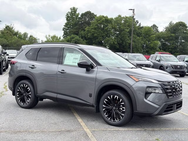 2026 Gun Metallic Nissan Rogue Dark Armor AWD SUV