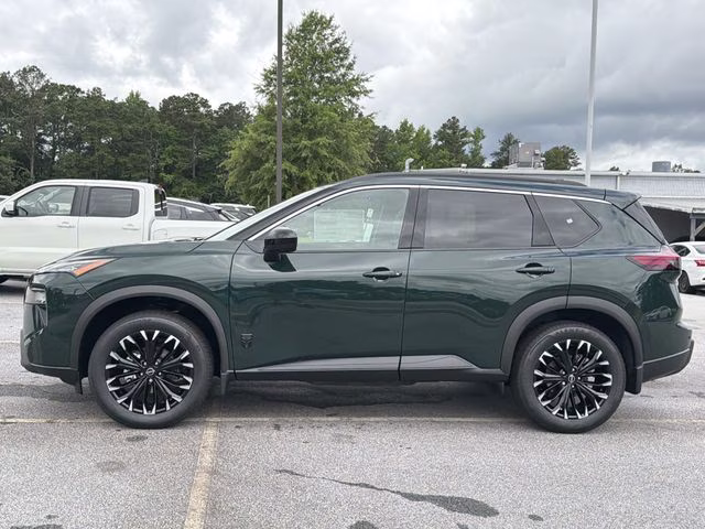 2026 Obsidian Green Nissan Rogue Dark Armor FWD SUV