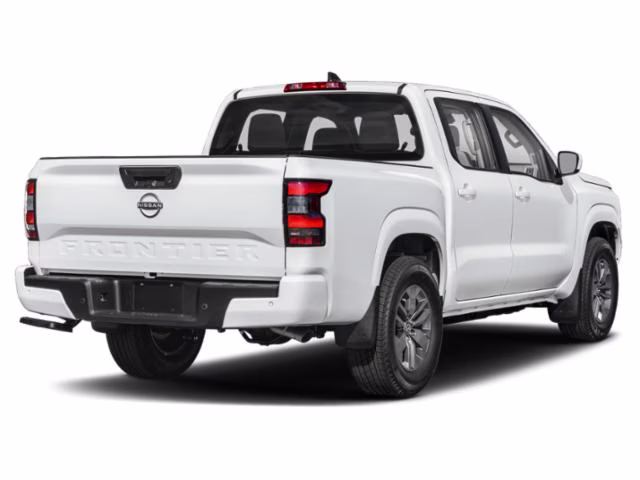 2026 Glacier White Nissan Frontier SV RWD Truck