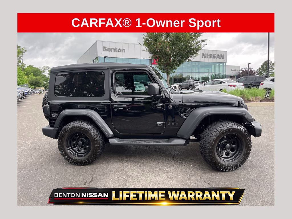 2023 Black Clearcoat Jeep Wrangler Sport 4X4 SUV