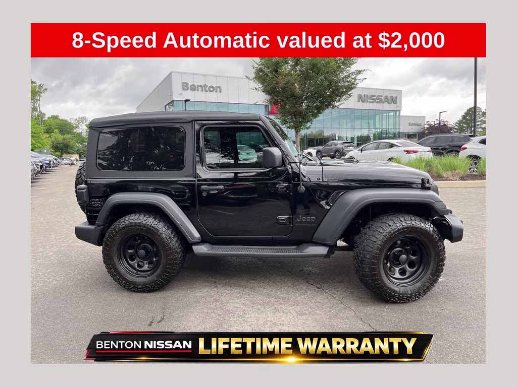 2023 Black Clearcoat Jeep Wrangler Sport 4X4 SUV