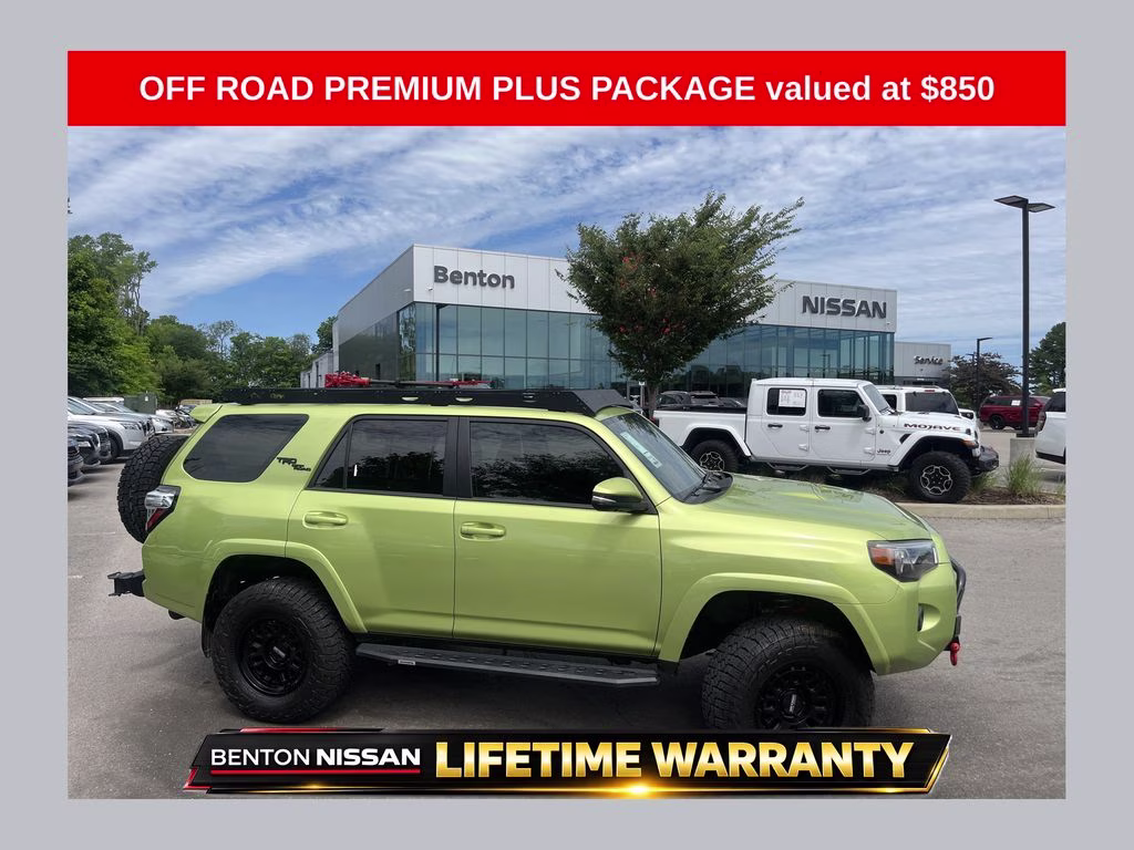 2023 Lime Toyota 4Runner TRD Off-Road Premium 4X4 SUV