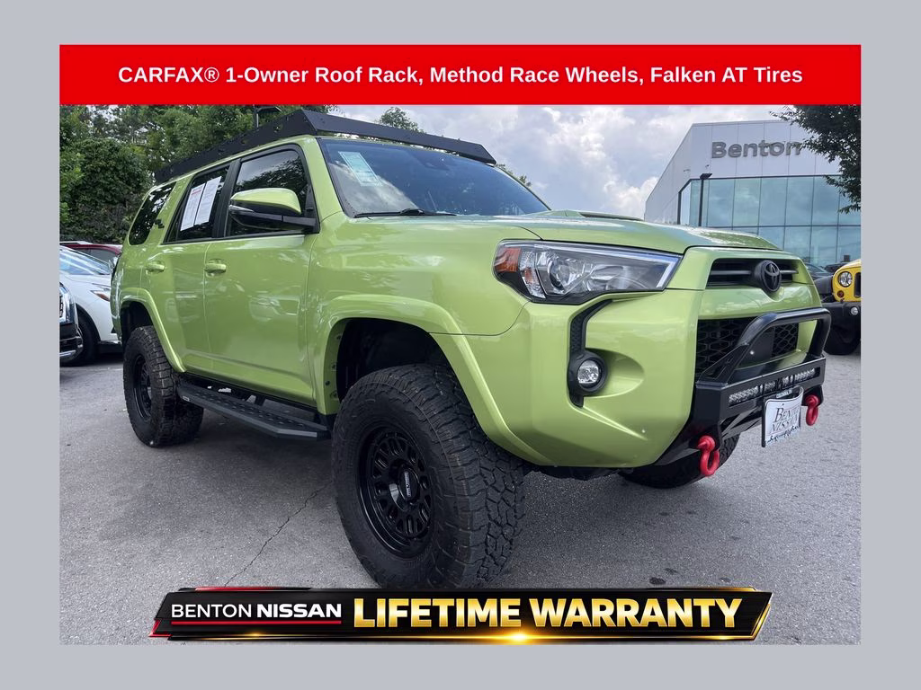 2023 Lime Toyota 4Runner TRD Off-Road Premium 4X4 SUV