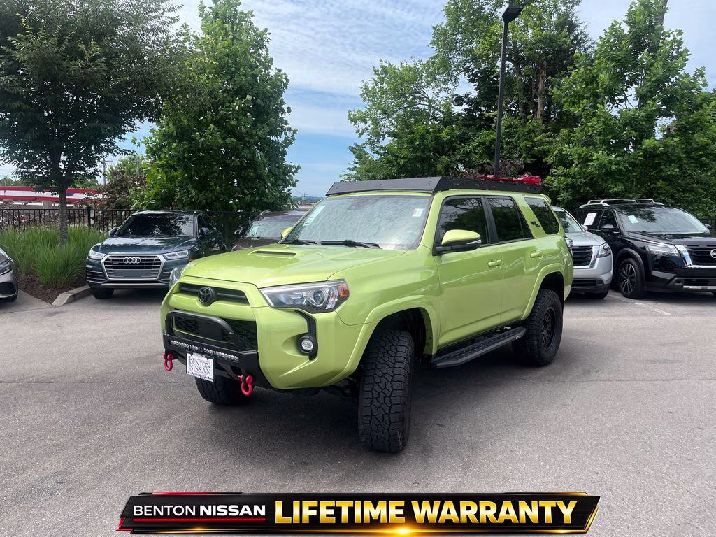 2023 Lime Toyota 4Runner TRD Off-Road Premium 4X4 SUV
