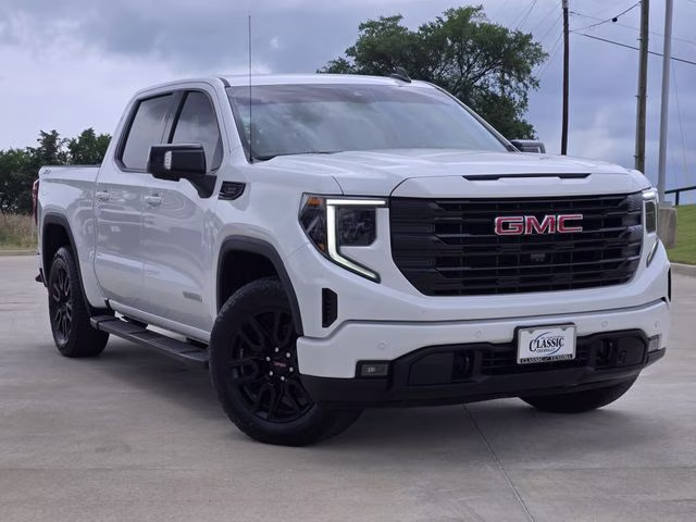2024 Summit White GMC Sierra 1500 Elevation 4X4 Truck