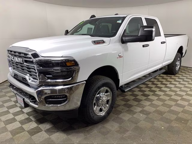2025 Bright White Clearcoat Ram 3500 Tradesman 4X4 Truck