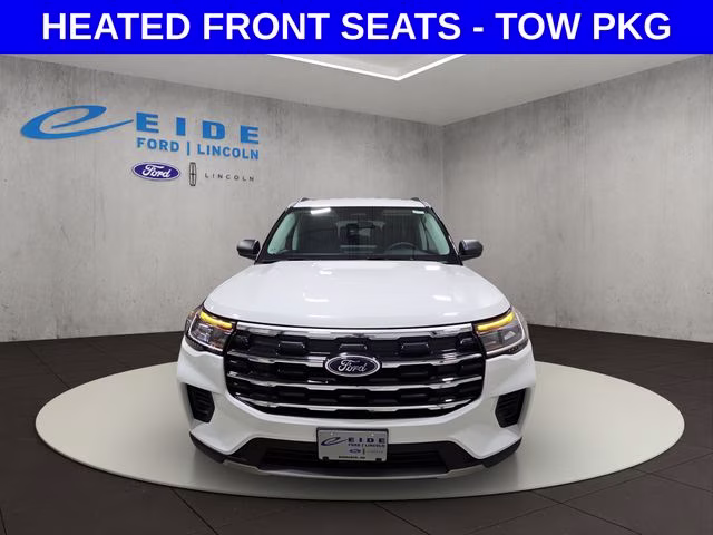 2026 Star White Metallic Tri-Coat Ford Explorer Active 4X4 SUV