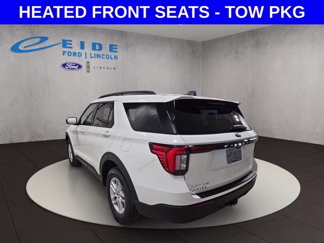 2026 Star White Metallic Tri-Coat Ford Explorer Active 4X4 SUV
