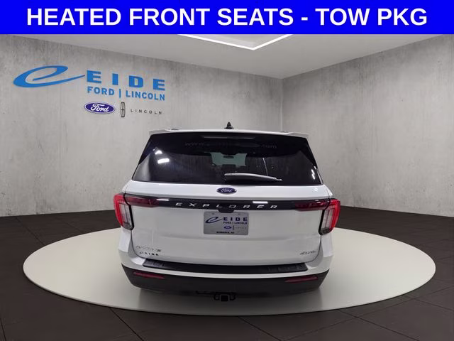2026 Star White Metallic Tri-Coat Ford Explorer Active 4X4 SUV