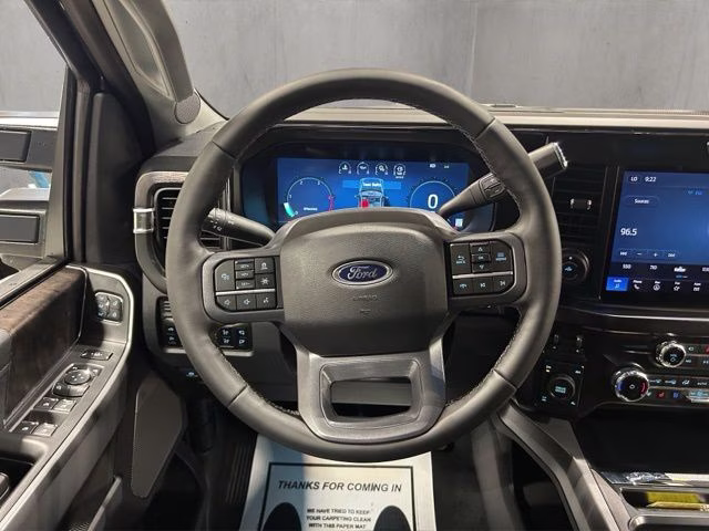2026 Glacier Gray Metallic Tri-Coat Ford Super Duty F-250 SRW Lariat Black Appearance 4X4 Truck
