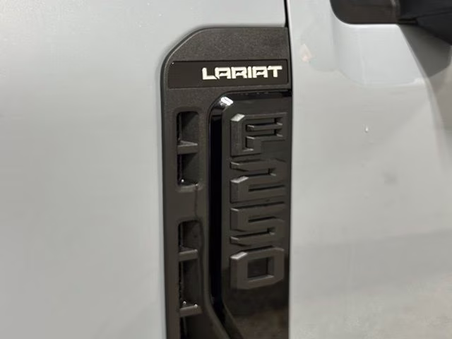 2026 Glacier Gray Metallic Tri-Coat Ford Super Duty F-250 SRW Lariat Black Appearance 4X4 Truck