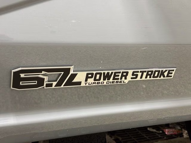 2026 Glacier Gray Metallic Tri-Coat Ford Super Duty F-250 SRW Lariat Black Appearance 4X4 Truck
