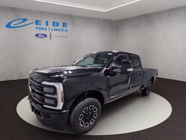 2026 Agate Black Metallic Ford Super Duty F-350 SRW Platinum 4X4 Truck