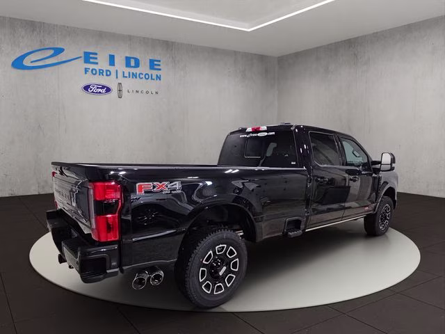 2026 Agate Black Metallic Ford Super Duty F-350 SRW Platinum 4X4 Truck