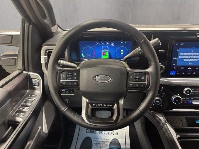 2026 Star White Metallic Tri-Coat Ford Super Duty F-350 SRW Platinum 4X4 Truck
