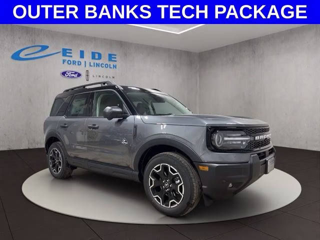 2026 Carbonized Gray Metallic Ford Bronco Sport Outer Banks 4X4 SUV