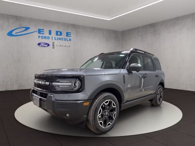 2026 Carbonized Gray Metallic Ford Bronco Sport Outer Banks 4X4 SUV