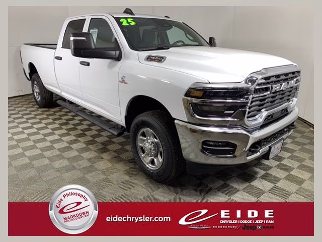 2025 Bright White Clearcoat Ram 3500 Tradesman 4X4 Truck