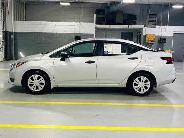 2024 Brilliant Silver Metallic Nissan Versa 1.6 S FWD Sedan