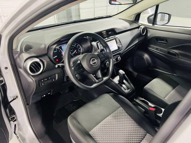 2024 Brilliant Silver Metallic Nissan Versa 1.6 S FWD Sedan