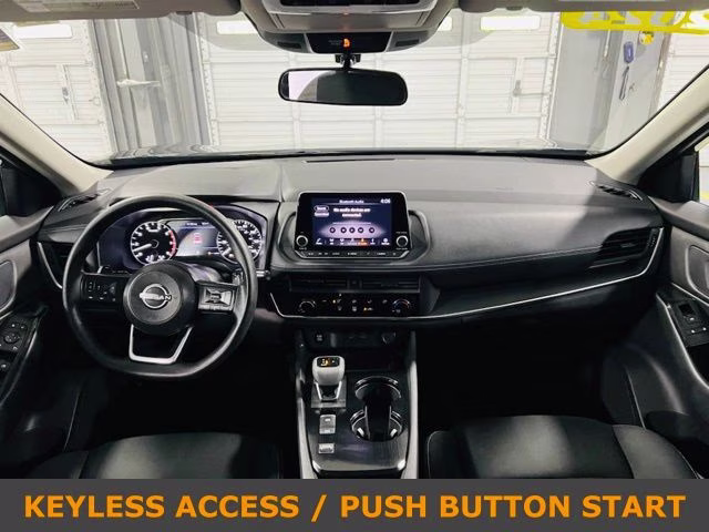 2024 Super Black Nissan Rogue S FWD SUV