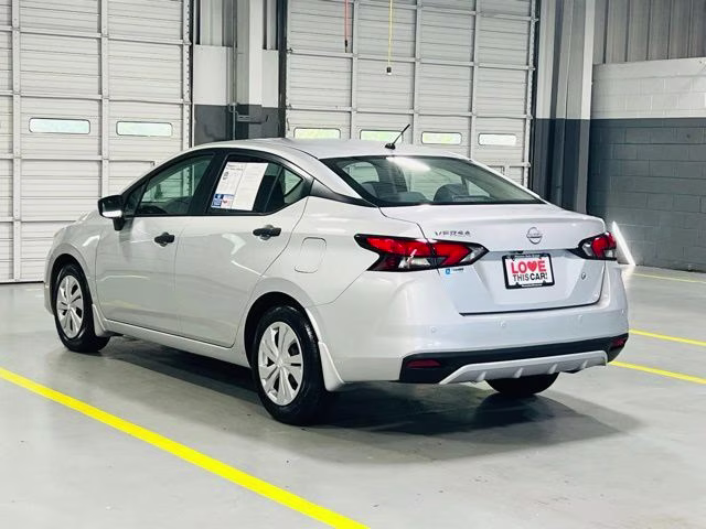 2024 Brilliant Silver Metallic Nissan Versa 1.6 S FWD Sedan