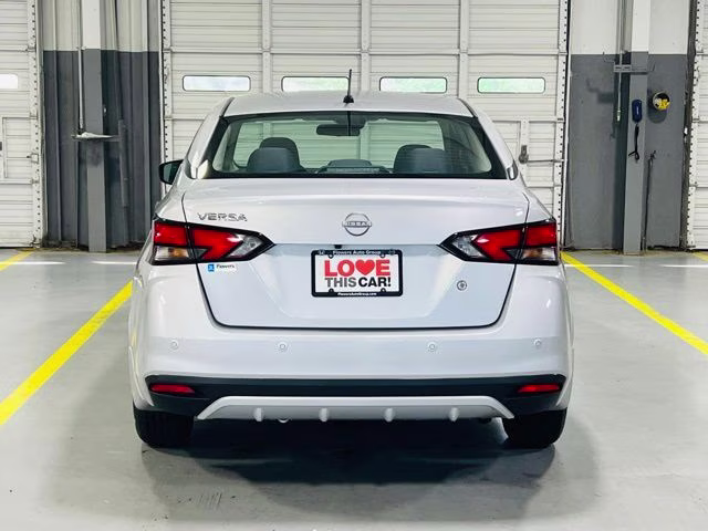 2024 Brilliant Silver Metallic Nissan Versa 1.6 S FWD Sedan