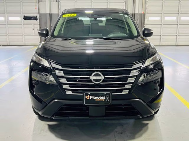 2024 Super Black Nissan Rogue S FWD SUV