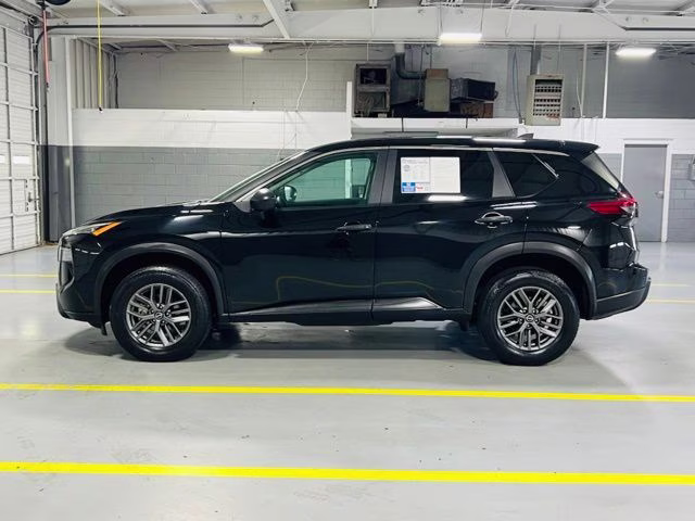 2024 Super Black Nissan Rogue S FWD SUV