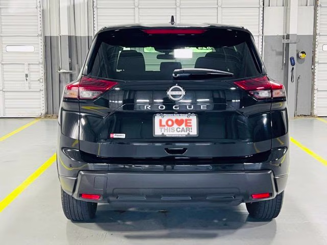 2024 Super Black Nissan Rogue S FWD SUV
