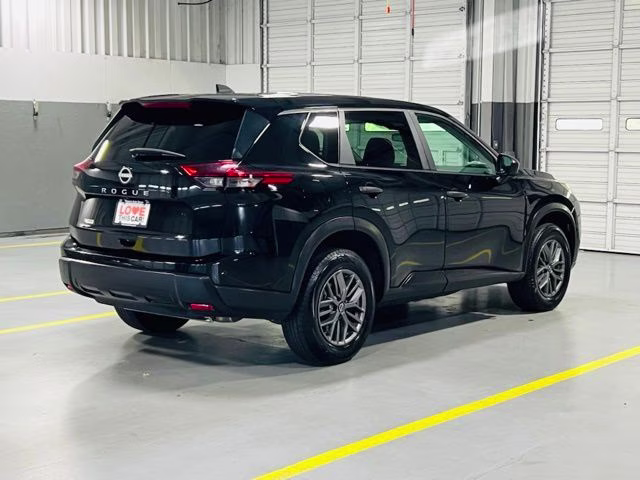 2024 Super Black Nissan Rogue S FWD SUV