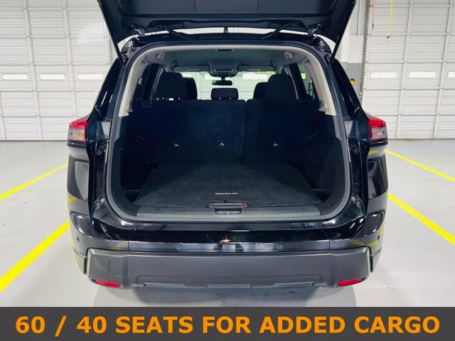 2024 Super Black Nissan Rogue S FWD SUV