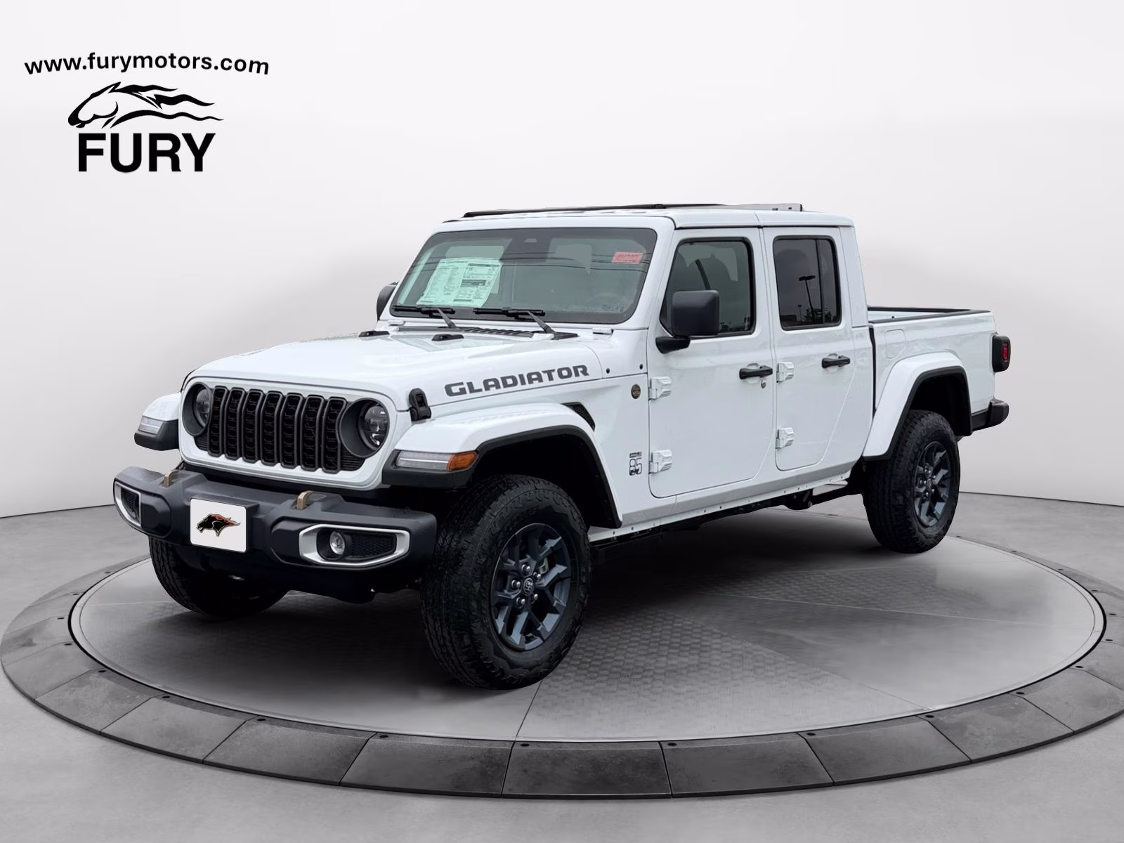 2026 Bright White Clearcoat Jeep Gladiator 85th Anniversary Edition 4X4 Truck
