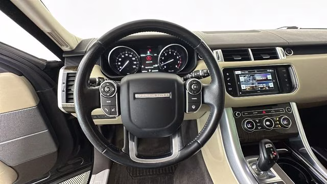 2016 Santorini Black Land Rover Range Rover Sport 3.0L V6 Supercharged HSE 4X4 SUV