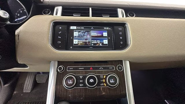 2016 Santorini Black Land Rover Range Rover Sport 3.0L V6 Supercharged HSE 4X4 SUV