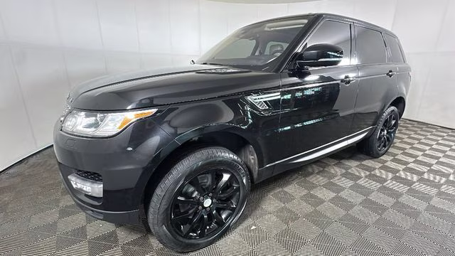 2016 Santorini Black Land Rover Range Rover Sport 3.0L V6 Supercharged HSE 4X4 SUV