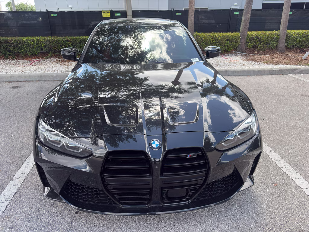 2023 Black Sapphire Metallic BMW M3 Competition RWD Sedan