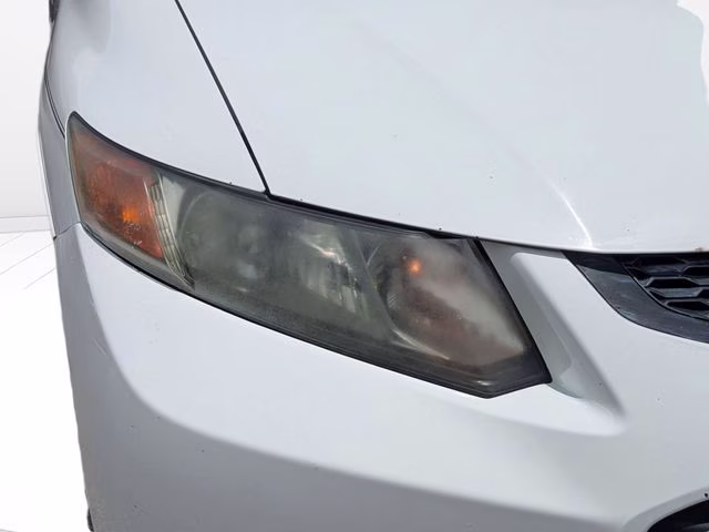 2012 White Honda Civic EX FWD Coupe