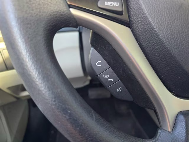 2012 White Honda Civic EX FWD Coupe