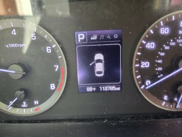 2016 Quartz White Pearl Hyundai Sonata SE FWD Sedan