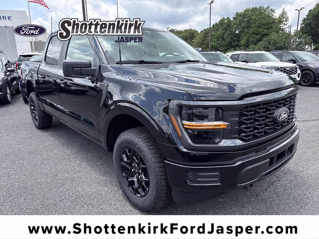 2026 Agate Black Metallic Ford F-150 STX 4X4 Truck
