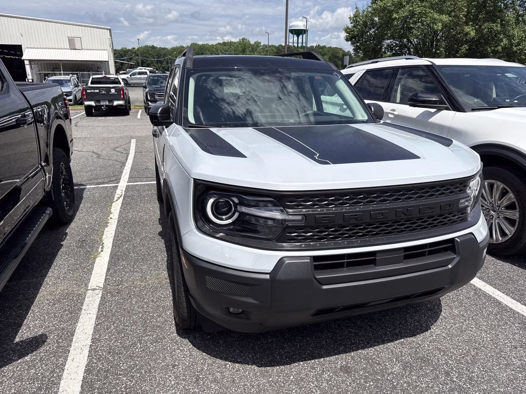2026 Space White Metallic Ford Bronco Sport Big Bend 4X4 SUV