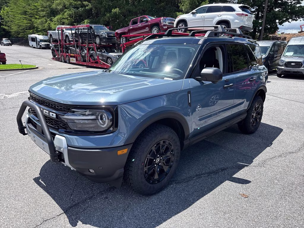 2026 Azure Gray Metallic Ford Bronco Sport Outer Banks 4X4 SUV