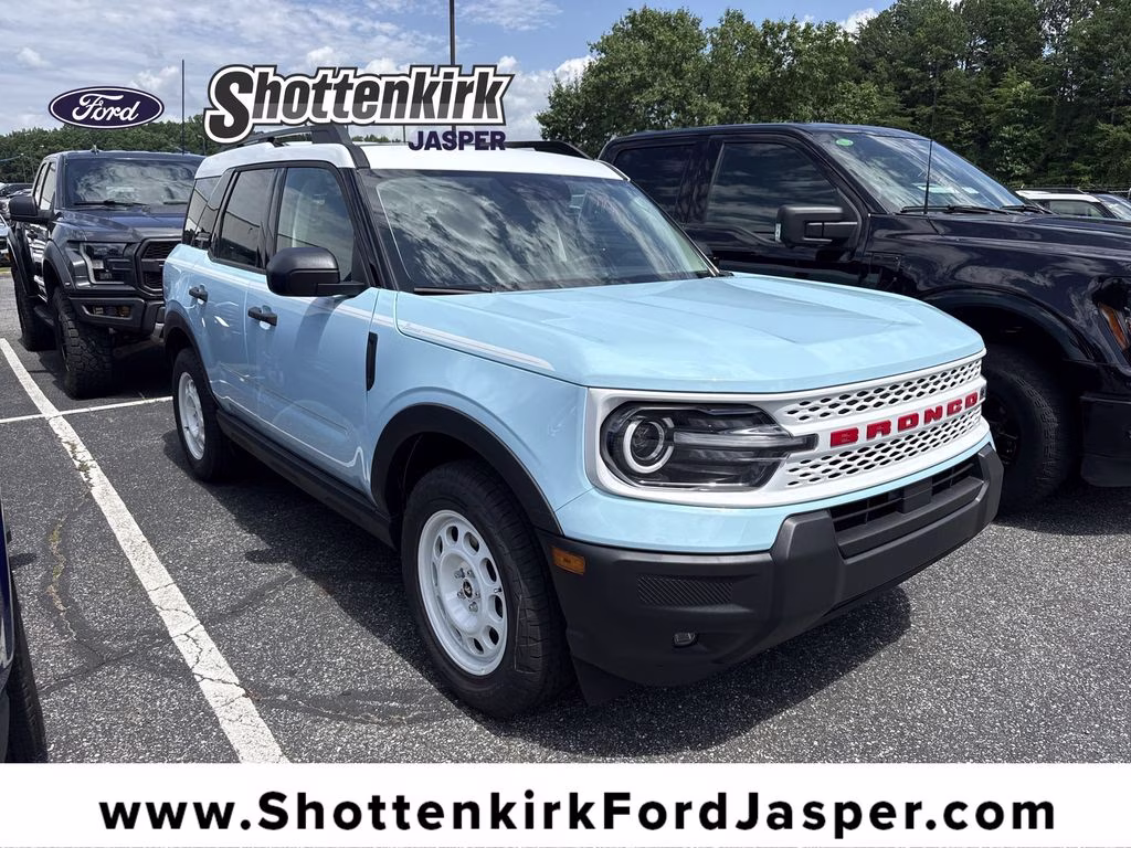 2026 Robins Egg Blue Ford Bronco Sport Heritage 4X4 SUV