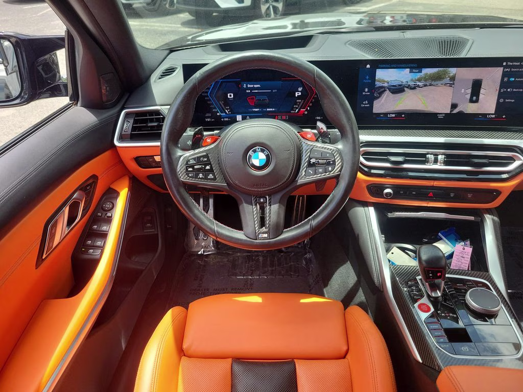 2023 Black Sapphire Metallic BMW M3 Competition RWD Sedan