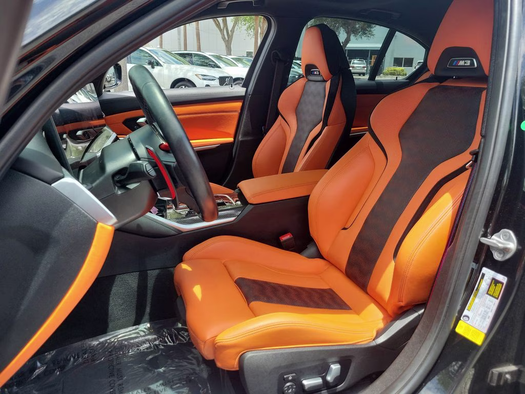 2023 Black Sapphire Metallic BMW M3 Competition RWD Sedan