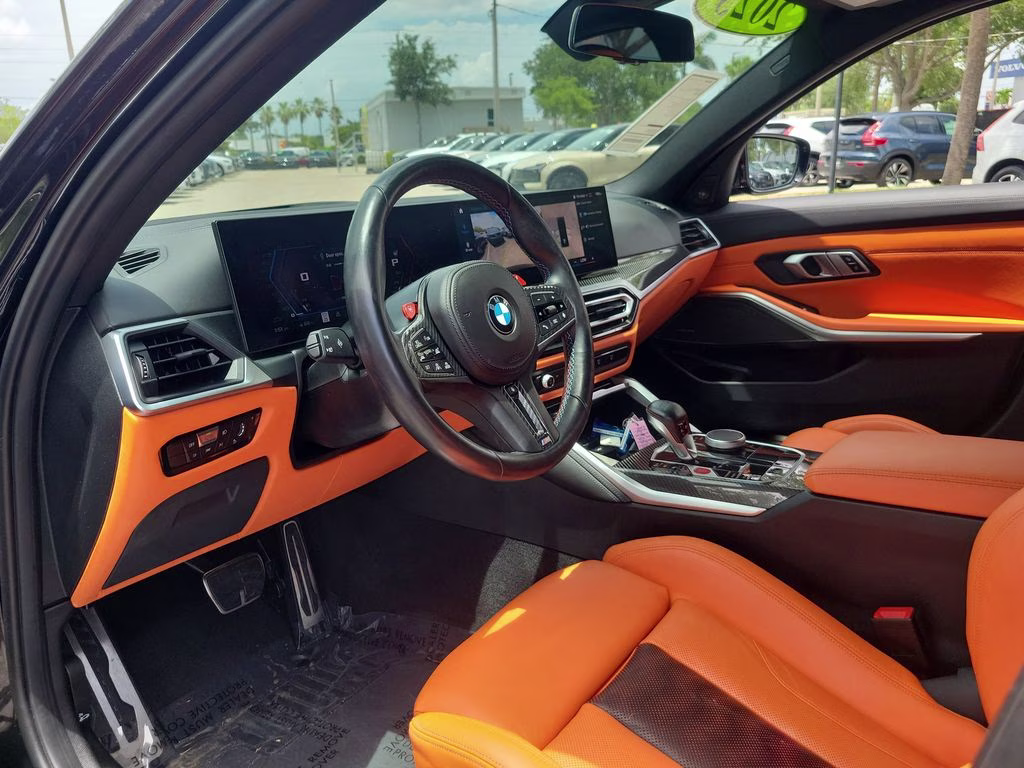 2023 Black Sapphire Metallic BMW M3 Competition RWD Sedan