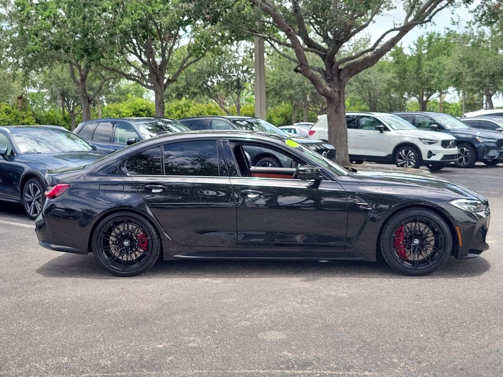 2023 Black Sapphire Metallic BMW M3 Competition RWD Sedan