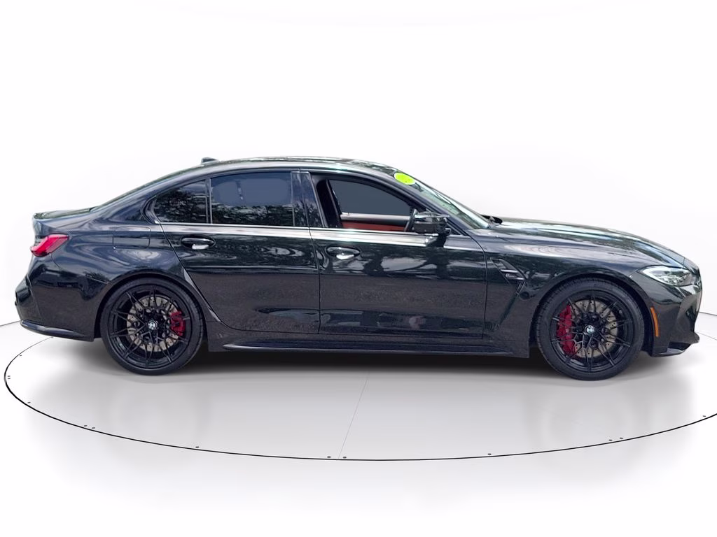 2023 Black Sapphire Metallic BMW M3 Competition RWD Sedan