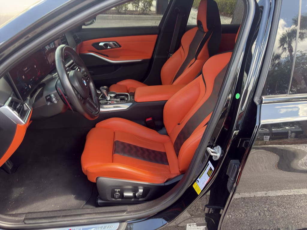 2023 Black Sapphire Metallic BMW M3 Competition RWD Sedan